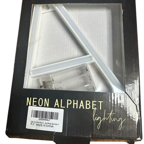 Light Up Letters Neon Signs Marquee Letter Lights Wall Decor - Picture 2 of 2